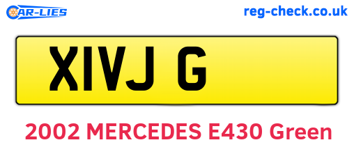 X1VJG are the vehicle registration plates.