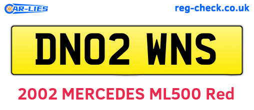 DN02WNS are the vehicle registration plates.