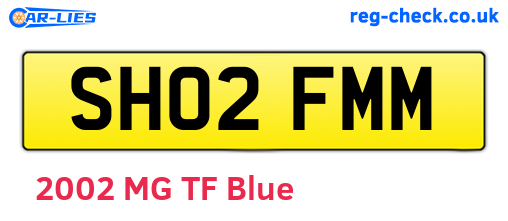 SH02FMM are the vehicle registration plates.