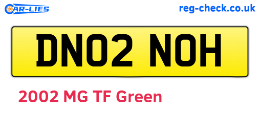 DN02NOH are the vehicle registration plates.