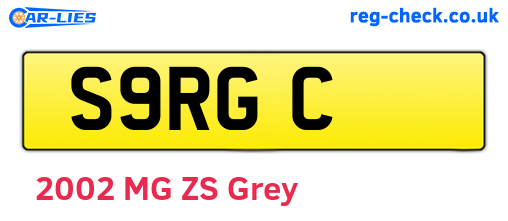 S9RGC are the vehicle registration plates.