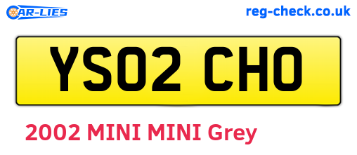 YS02CHO are the vehicle registration plates.