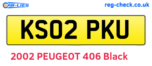 KS02PKU are the vehicle registration plates.