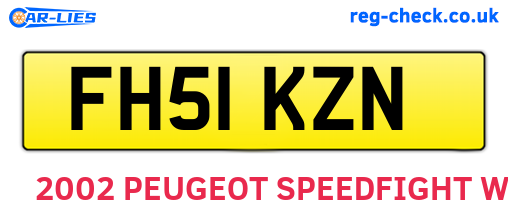 FH51KZN are the vehicle registration plates.
