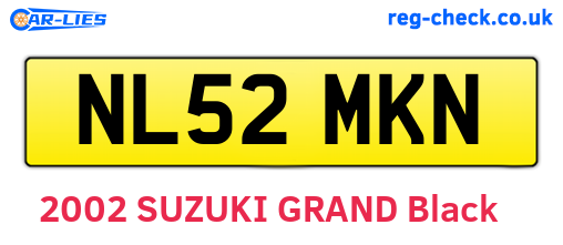 NL52MKN are the vehicle registration plates.
