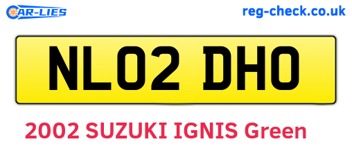 NL02DHO are the vehicle registration plates.