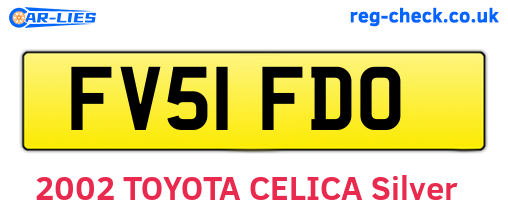 FV51FDO are the vehicle registration plates.