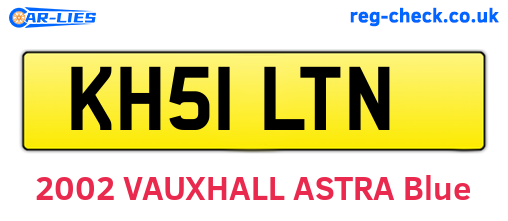 KH51LTN are the vehicle registration plates.