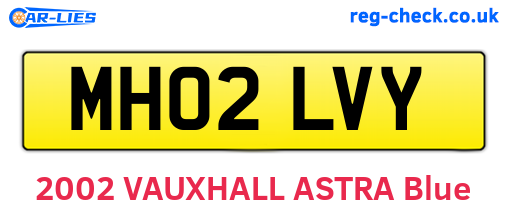 MH02LVY are the vehicle registration plates.