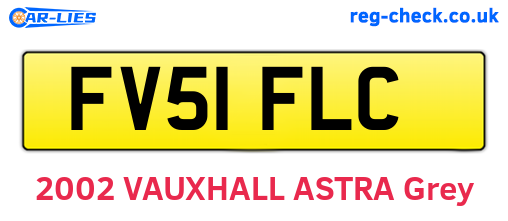 FV51FLC are the vehicle registration plates.
