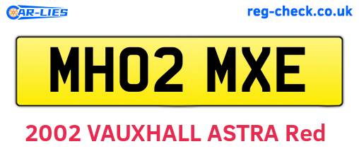 MH02MXE are the vehicle registration plates.