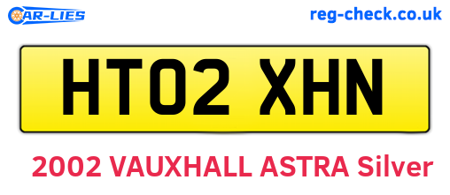 HT02XHN are the vehicle registration plates.