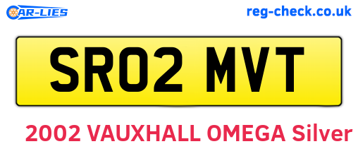 SR02MVT are the vehicle registration plates.