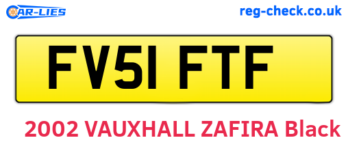 FV51FTF are the vehicle registration plates.
