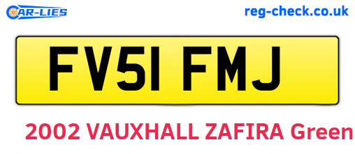 FV51FMJ are the vehicle registration plates.