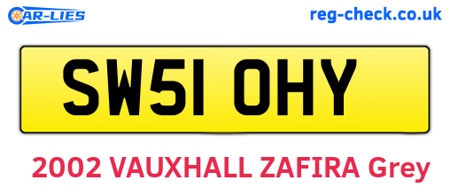 SW51OHY are the vehicle registration plates.