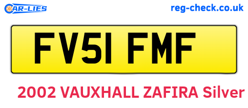 FV51FMF are the vehicle registration plates.