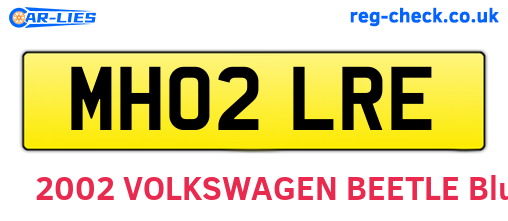 MH02LRE are the vehicle registration plates.