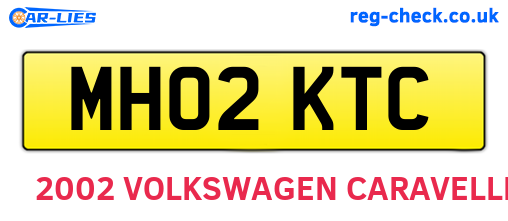 MH02KTC are the vehicle registration plates.