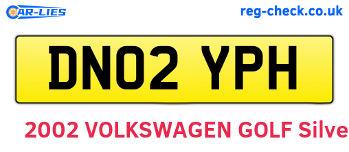 DN02YPH are the vehicle registration plates.