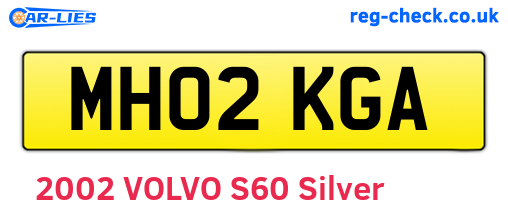 MH02KGA are the vehicle registration plates.