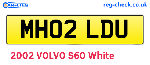 MH02LDU are the vehicle registration plates.
