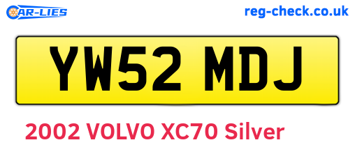 YW52MDJ are the vehicle registration plates.