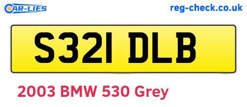 S321DLB are the vehicle registration plates.