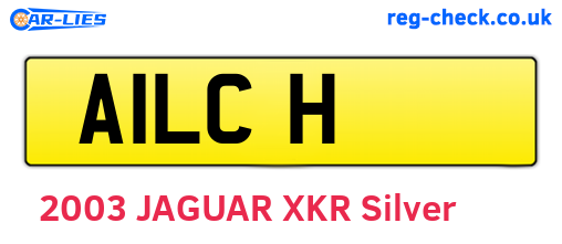 A1LCH are the vehicle registration plates.
