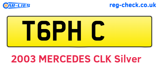 T6PHC are the vehicle registration plates.