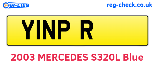 Y1NPR are the vehicle registration plates.