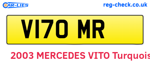 V17OMR are the vehicle registration plates.
