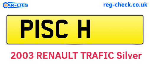 P1SCH are the vehicle registration plates.