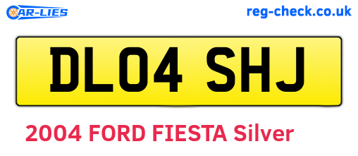 DL04SHJ are the vehicle registration plates.