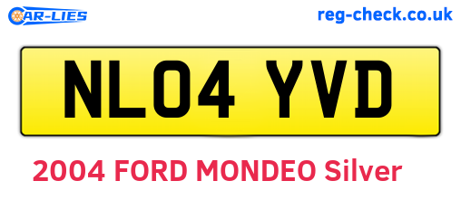 NL04YVD are the vehicle registration plates.