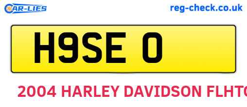 H9SEO are the vehicle registration plates.