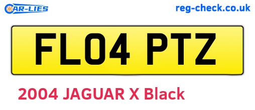 FL04PTZ are the vehicle registration plates.