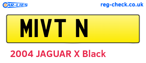 M1VTN are the vehicle registration plates.