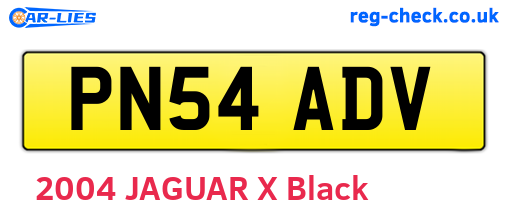 PN54ADV are the vehicle registration plates.