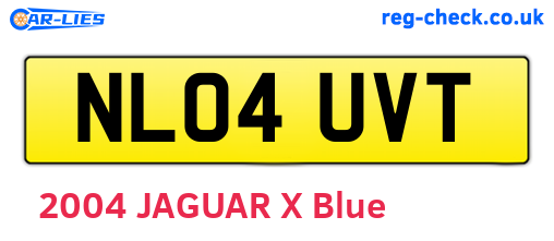 NL04UVT are the vehicle registration plates.
