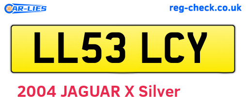LL53LCY are the vehicle registration plates.
