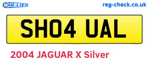 SH04UAL are the vehicle registration plates.