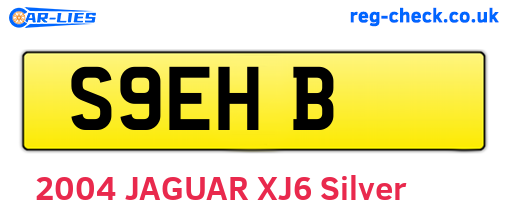 S9EHB are the vehicle registration plates.