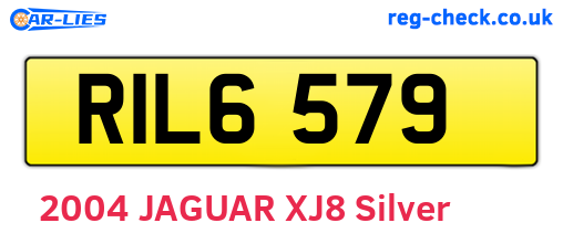RIL6579 are the vehicle registration plates.