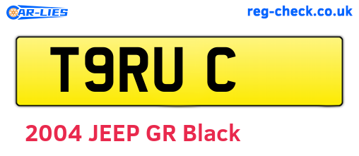 T9RUC are the vehicle registration plates.