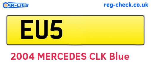 EU5 are the vehicle registration plates.