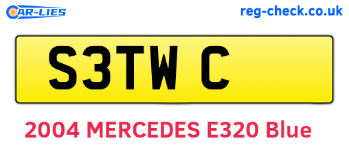 S3TWC are the vehicle registration plates.