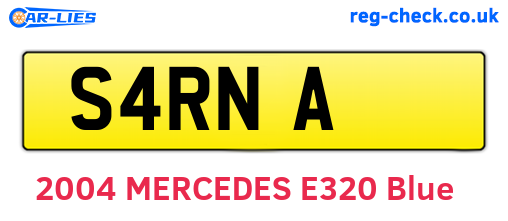 S4RNA are the vehicle registration plates.