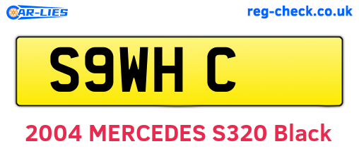 S9WHC are the vehicle registration plates.