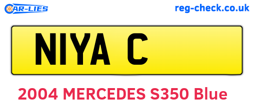 N1YAC are the vehicle registration plates.